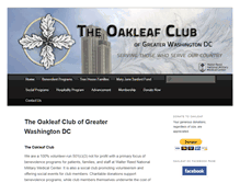 Tablet Screenshot of oakleafdc.org